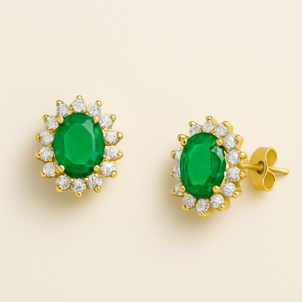 pendientes-esmeralda-verde-que-te-quiero-verde